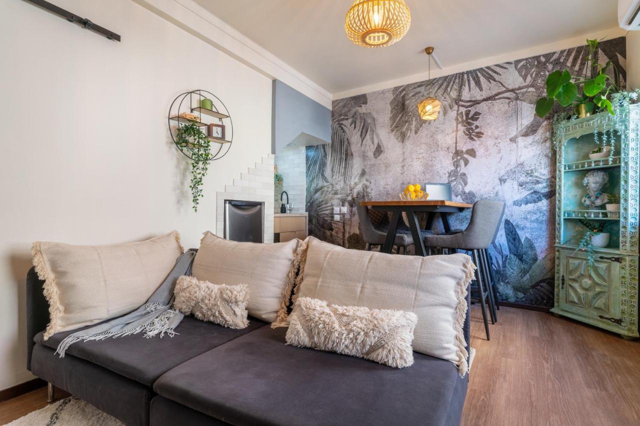 Arty Vintage Townhouse With Rooftop Shower & Sun Loungers 奥良 外观 照片