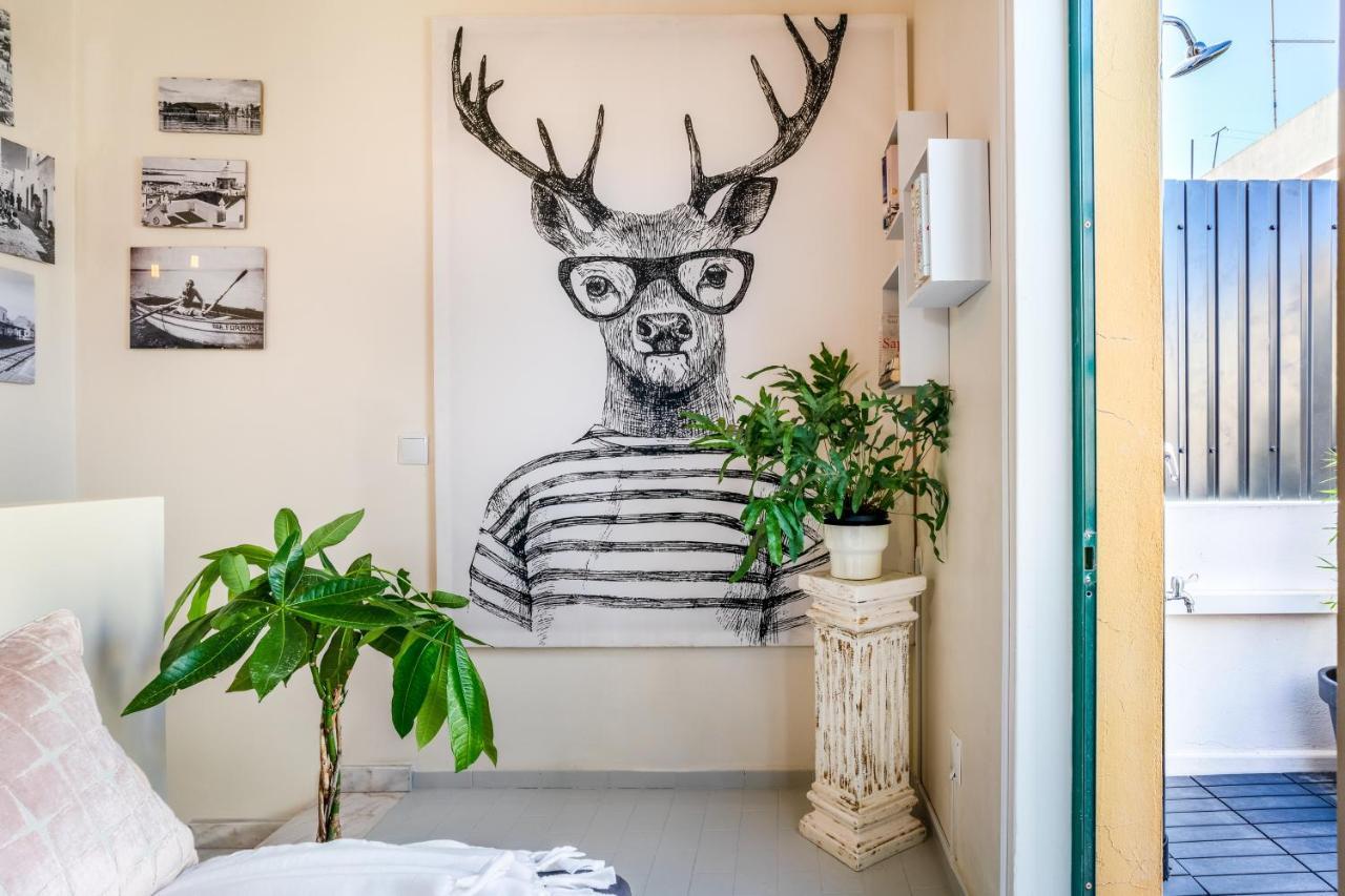 Arty Vintage Townhouse With Rooftop Shower & Sun Loungers 奥良 外观 照片